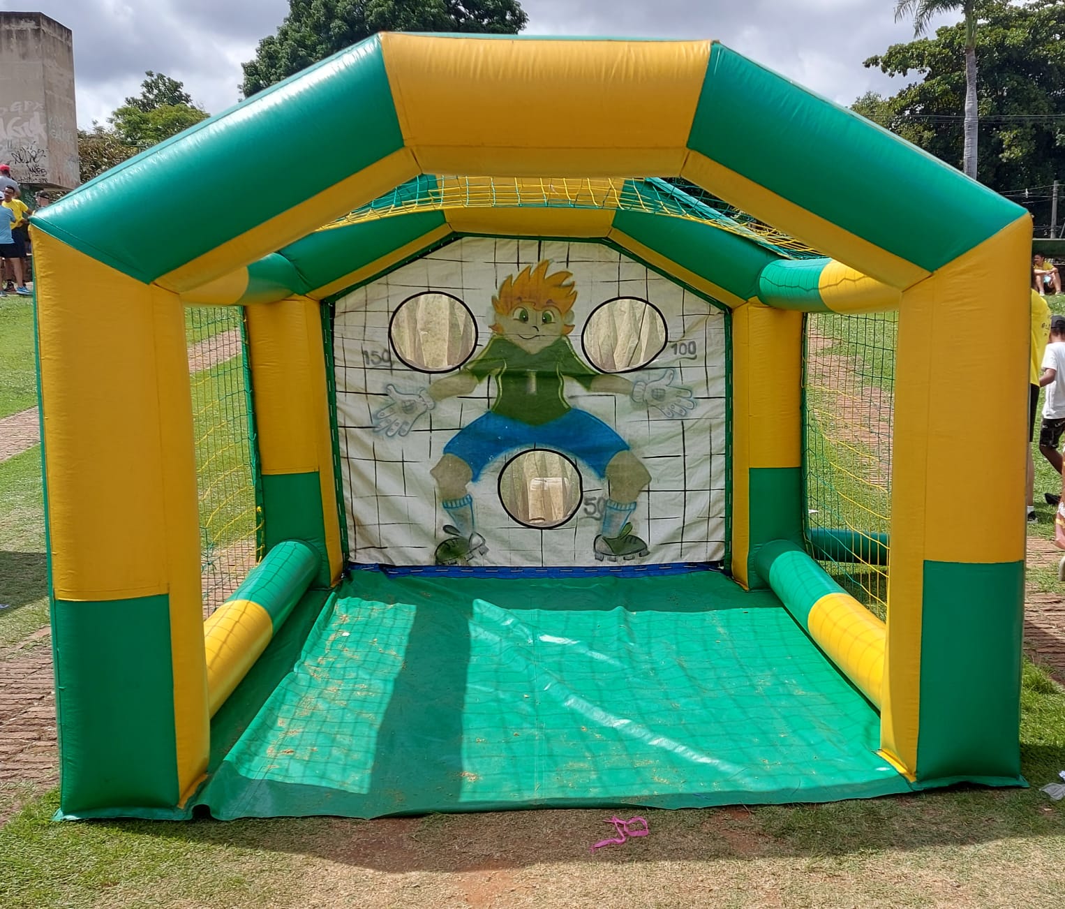 Chute ao Gol — locação em Santa Luzia, MG